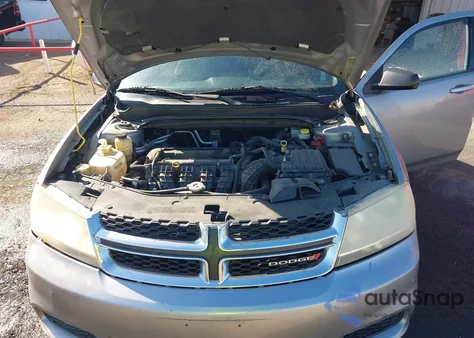 2014 Dodge Avenger Se from USA, damaged, VIN 1C3CDZAB4EN140430